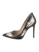 Gianvito Rossi Leather Printed Pumps