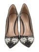Gianvito Rossi Leather Printed Pumps