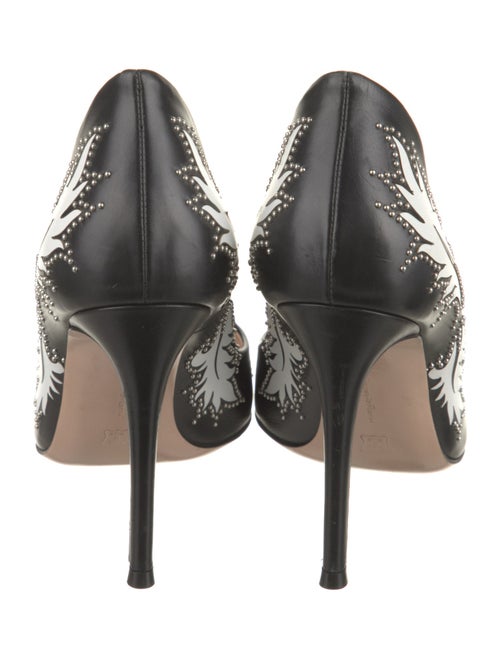 Gianvito Rossi Leather Printed Pumps