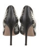 Gianvito Rossi Leather Printed Pumps