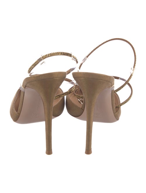 Gianvito Rossi Suede Mules