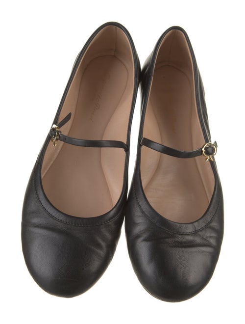 Gianvito Rossi Leather Mary Jane Flats
