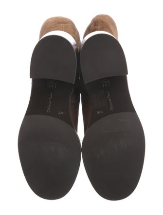 Gianvito Rossi Suede Riding Boots