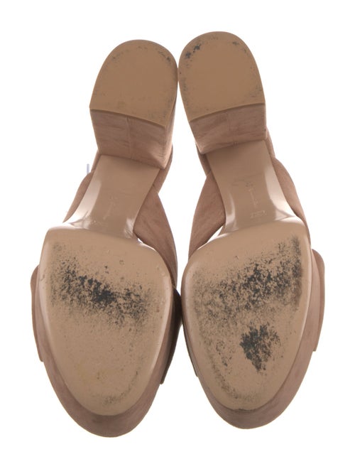 Gianvito Rossi Suede Slides