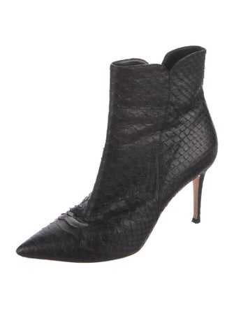 Gianvito Rossi Leather Patterned Boots