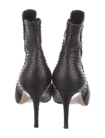 Gianvito Rossi Leather Patterned Boots