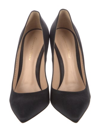 Gianvito Rossi Satin Pumps