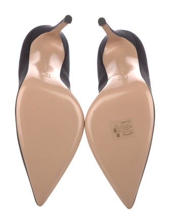 Gianvito Rossi Satin Pumps