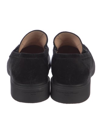 Gianvito Rossi Suede Loafers