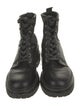 Gianvito Rossi Leather Combat Boots