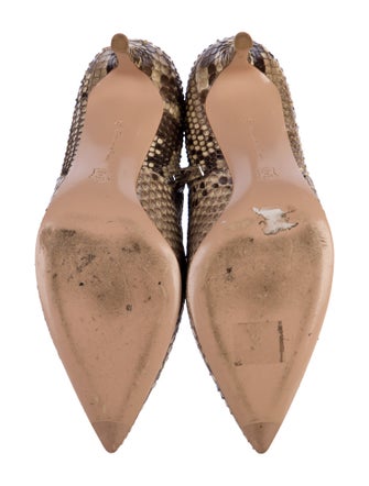 Gianvito Rossi Snakeskin Animal Print Boots