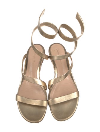 Gianvito Rossi Leather Gladiator Sandals