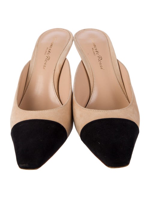 Gianvito Rossi Suede Mules