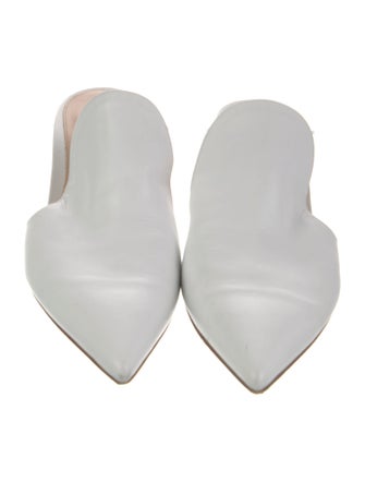 Gianvito Rossi Leather Mules