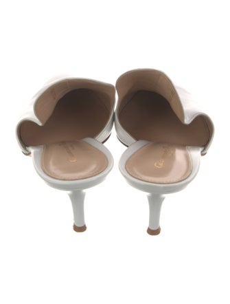 Gianvito Rossi Leather Mules