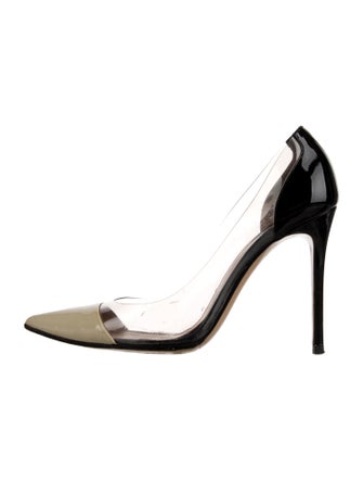 Gianvito Rossi Patent Leather D'Orsay Pumps