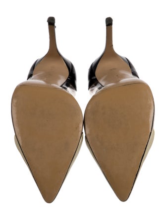 Gianvito Rossi Patent Leather D'Orsay Pumps