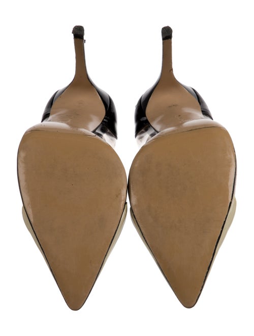 Gianvito Rossi Patent Leather D'Orsay Pumps