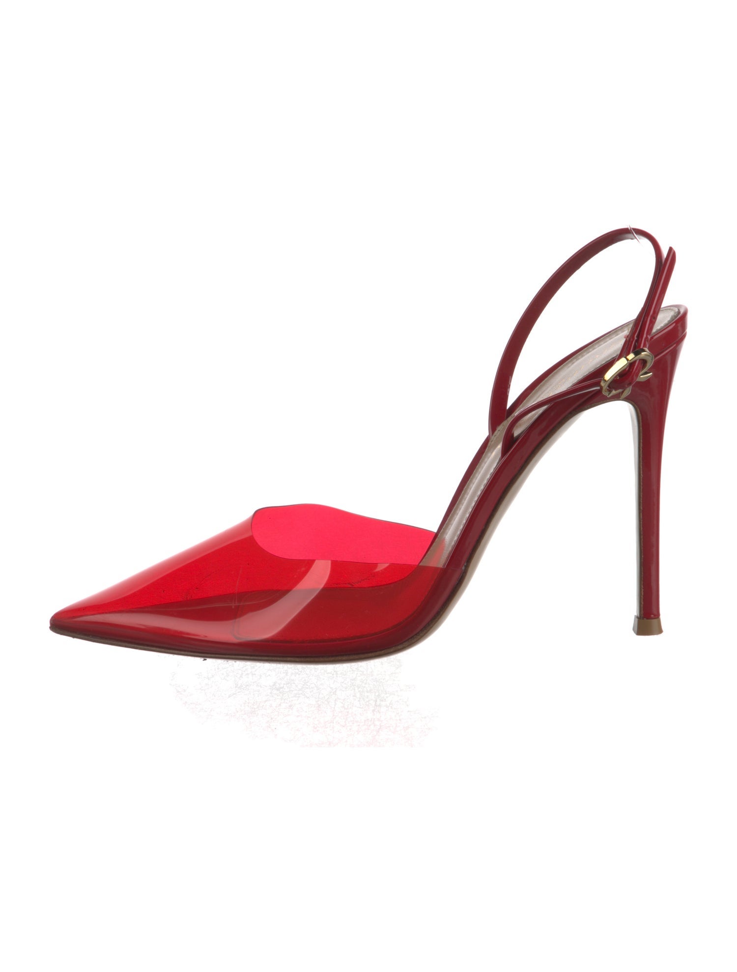 Gianvito Rossi PVC Slingback Pumps