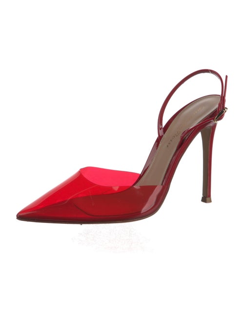 Gianvito Rossi PVC Slingback Pumps