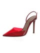 Gianvito Rossi PVC Slingback Pumps