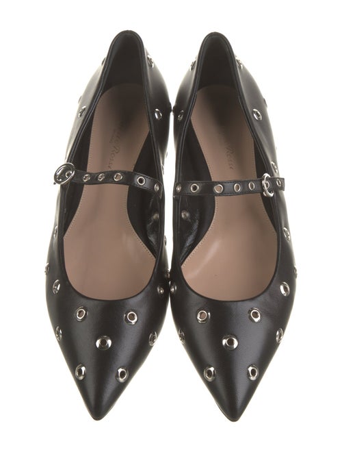 Gianvito Rossi Leather Mary Jane Flats