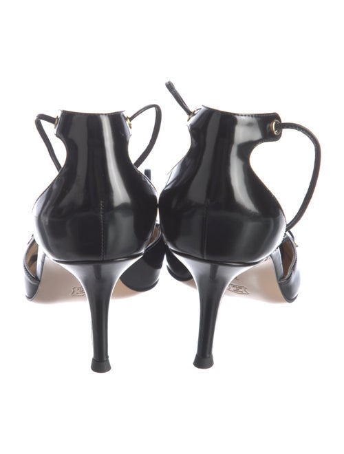 Gianvito Rossi Patent Leather D'Orsay Pumps