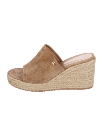 Gianvito Rossi Suede Espadrilles