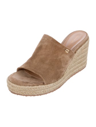 Gianvito Rossi Suede Espadrilles