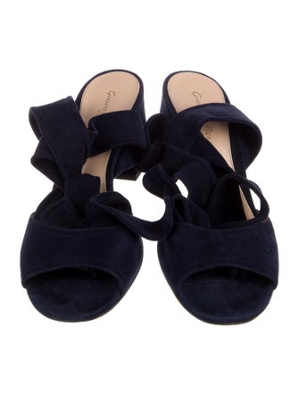 Gianvito Rossi Suede Sandals