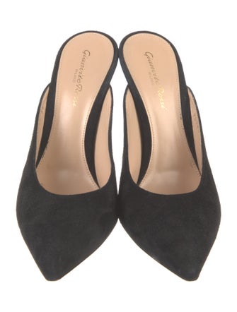 Gianvito Rossi Suede Mules