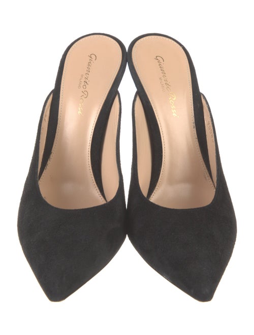 Gianvito Rossi Suede Mules