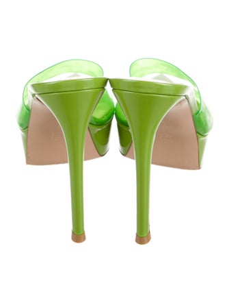 Gianvito Rossi PVC Slides