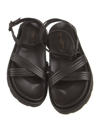 Gianvito Rossi Leather Gladiator Sandals