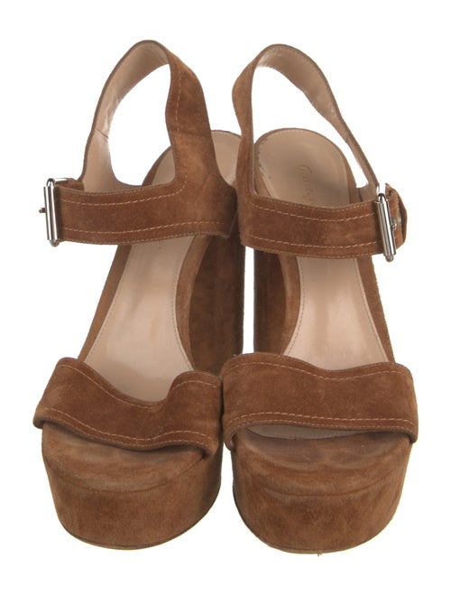Gianvito Rossi Suede Sandals