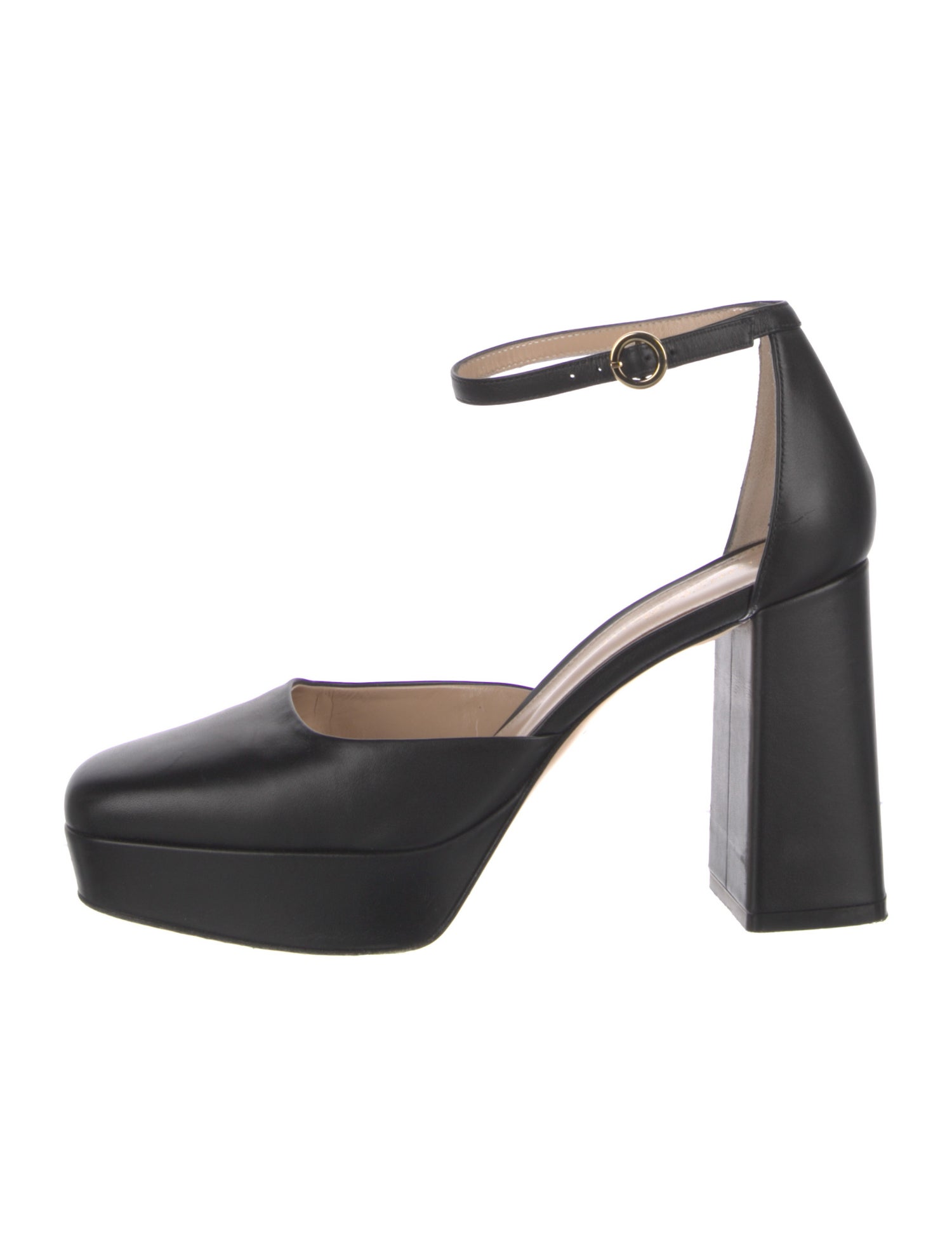 Gianvito Rossi Leather D'Orsay Pumps