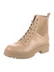 Gianvito Rossi Leather Combat Boots