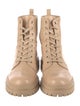 Gianvito Rossi Leather Combat Boots