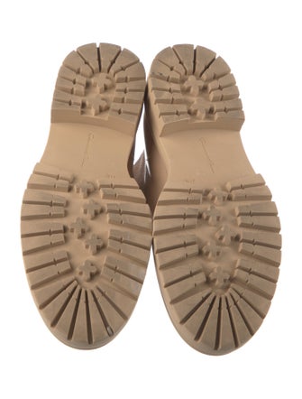 Gianvito Rossi Leather Combat Boots