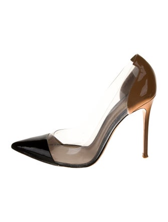 Gianvito Rossi Patent Leather D'Orsay Pumps