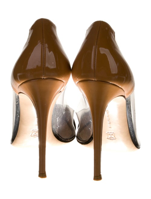 Gianvito Rossi Patent Leather D'Orsay Pumps