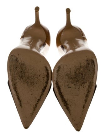 Gianvito Rossi Patent Leather D'Orsay Pumps