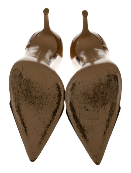 Gianvito Rossi Patent Leather D'Orsay Pumps