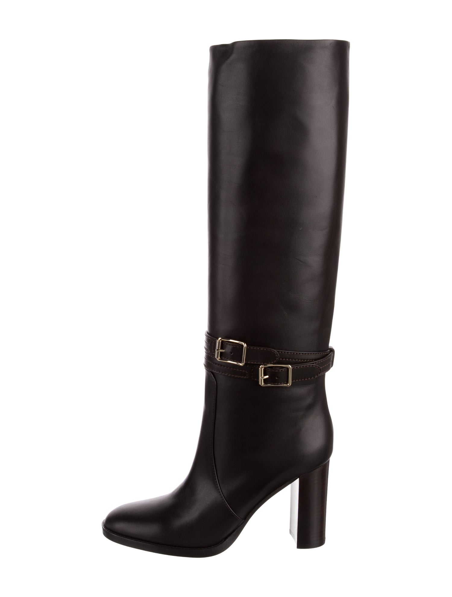 Gianvito Rossi Leather Riding Boots