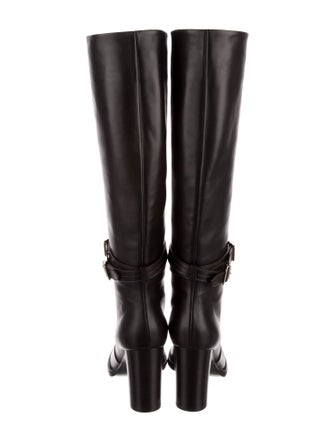 Gianvito Rossi Leather Riding Boots