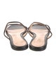 Gianvito Rossi Leather Slides