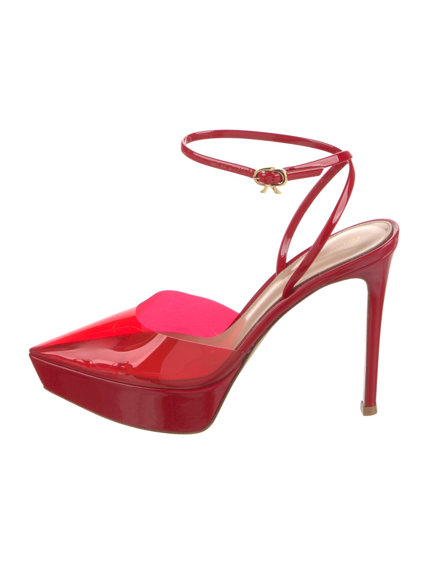 Gianvito Rossi Patent Leather Slingback Pumps