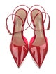 Gianvito Rossi Patent Leather Slingback Pumps