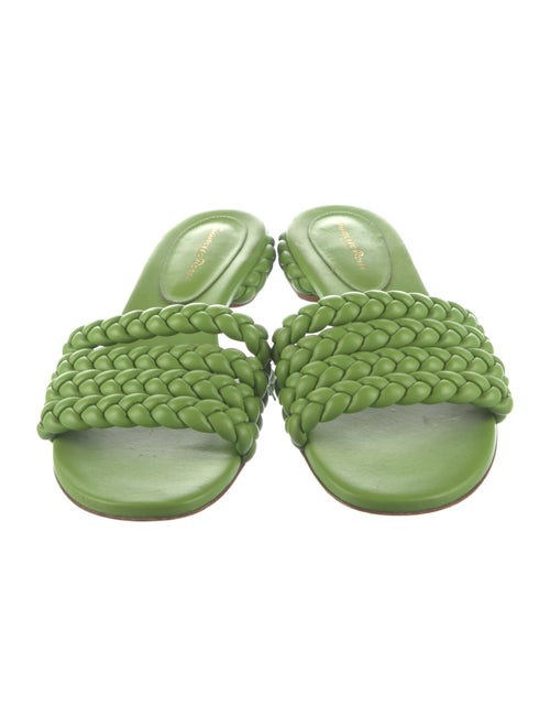 Gianvito Rossi Leather Slides