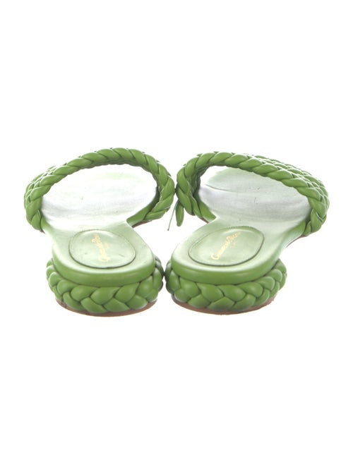 Gianvito Rossi Leather Slides